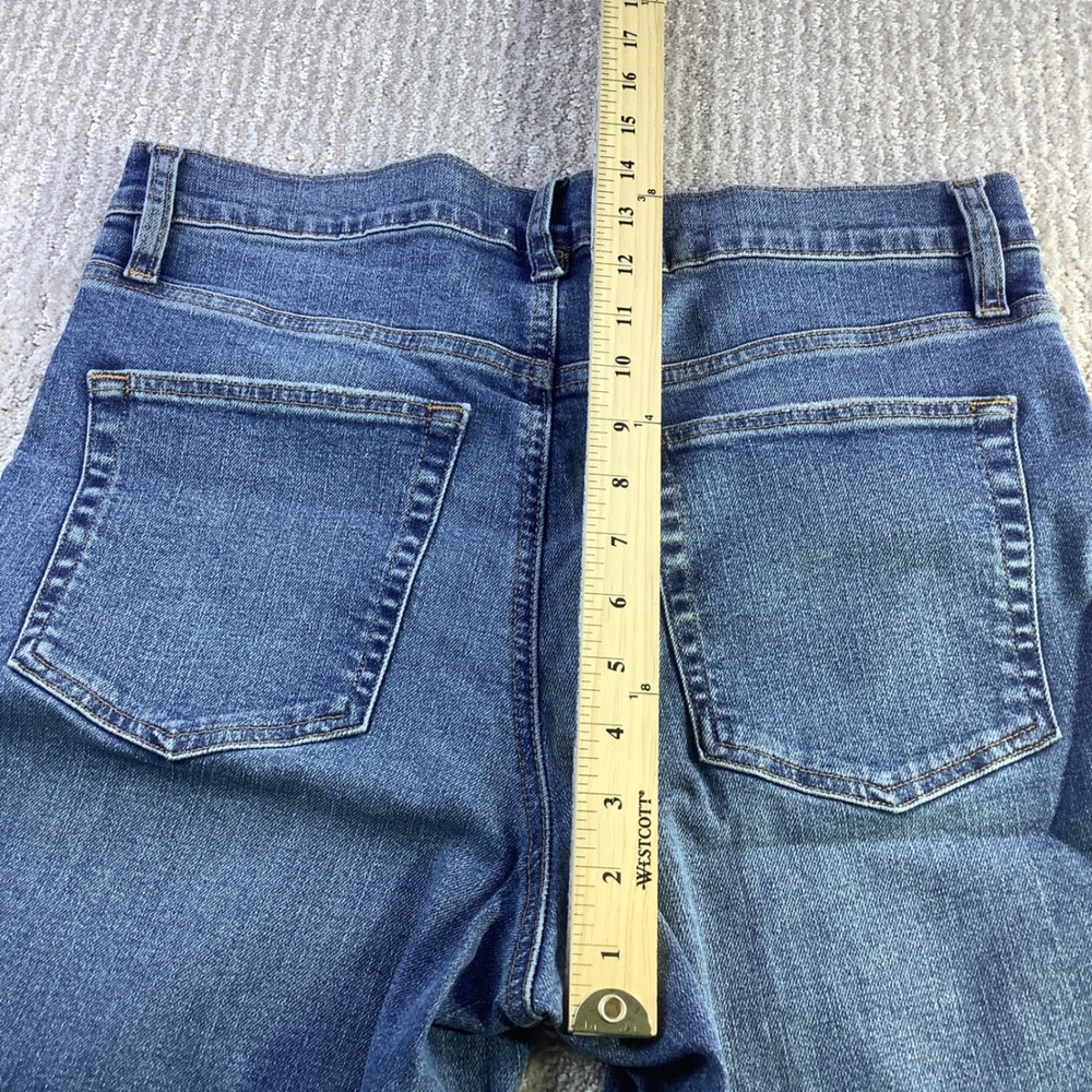 FRAME Le‎ Slim Palazzo Jeans Womens Size 30 Bixby Blue Wide Leg Denim Pants NWT - Picture 11 of 11